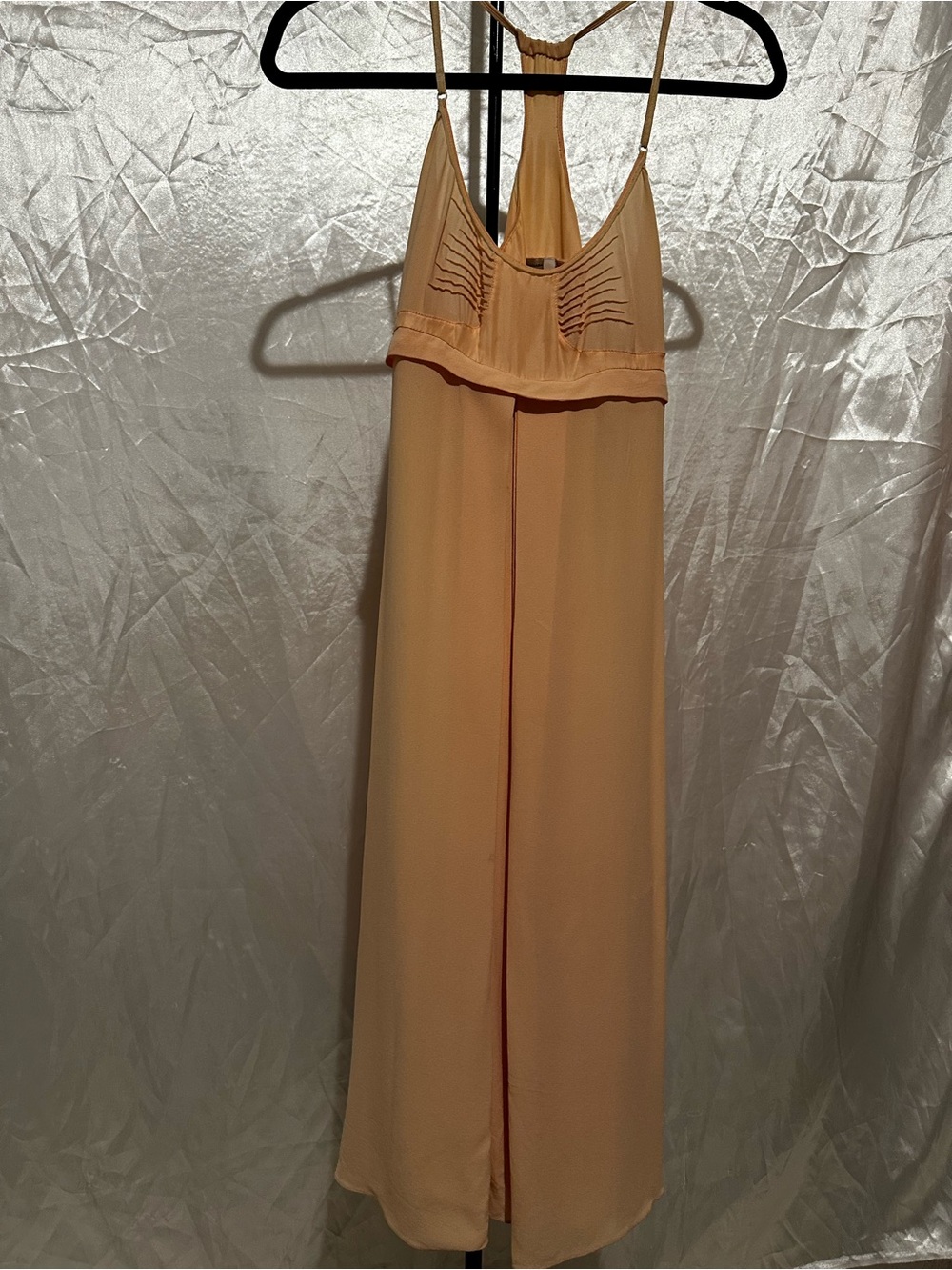 Balenciaga silk Peach Slip Dress